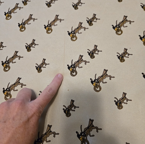 Vintage Paoli  Scarf Featuring Grand Circuit Horse Racinf Images - Picture 3 of 6